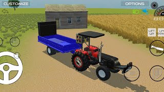 New HMT 5911 Tractor Game video  tractor wala game  indian Vehicle simulator 3d  MRcrazy Gamerz12 [upl. by Iras]