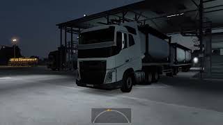 Going out of the narrow roads in Hannover  Euro Truck Simulator 2 relaxing with radio [upl. by Anilegna]