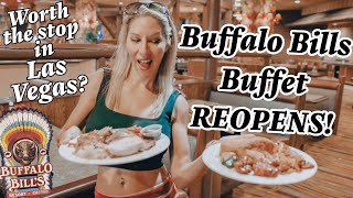 Buffalo Bills Buffet REOPENS Is the Las Vegas Stop Worth It A FULL Review of Primms New Buffet [upl. by Vladamar549]