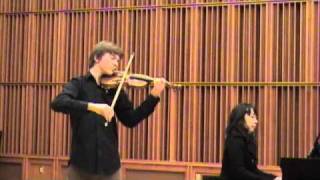 Bruch Violin Concerto in G Minor mvt1 Misha Vayman [upl. by Noiramed]