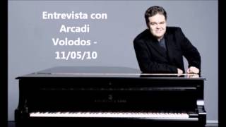 Entrevista con Arcadi Volodos [upl. by Yeniffit]