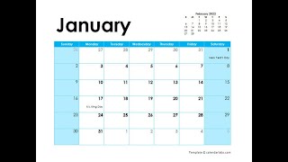 How to create a calendar in MS word page [upl. by Inafetse]