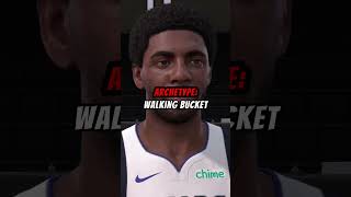 Kyrie Irving Walking Bucket build in NBA 2k25 kyrieirving nba2k25 gaming [upl. by Alig]