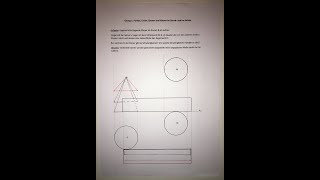 Darstellende Geometrie  Punkte Linien Ebenen und Körper im Grund und im Aufriss [upl. by Ariahaj86]