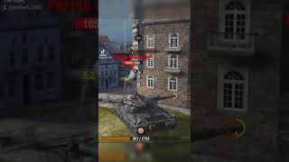 🍀 ricochet sound 😌 wotblitz worldoftanksblitz wotb [upl. by Sudnak983]