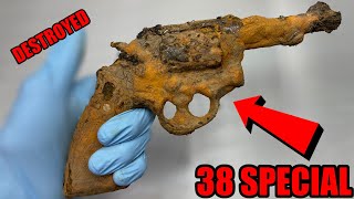 Restoring RUINED SampW 38 SPECIAL REVOLVER Extremely Satisfying [upl. by Goldin]