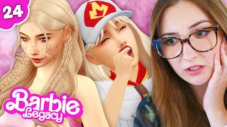 THE KIDS ARE GROWING UP 💖 Barbie Legacy 24 The Sims 4 [upl. by Annekim]