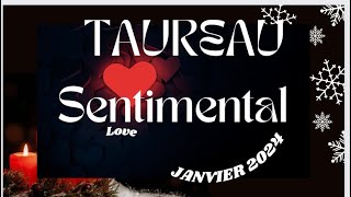 TAUREAU 💕FULL SENTIMENTAL💕JANVIER 2024UN ENGAGEMENT S’OFFICIALISE [upl. by Ainorev]