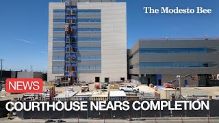 Modesto courthouse nears completion [upl. by Clementine]