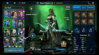 \ RAID Shadow Legends  Unlocking Dark Elhain EPIC MAGIC Champion [upl. by Vachel279]