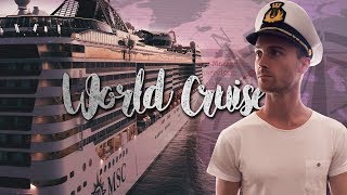 WORLD CRUISE with MSC  Benn TK Cinematic Vlog [upl. by Nemlaz]