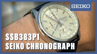 Unboxing The Seiko Chronograph SSB383P1 [upl. by Domash697]