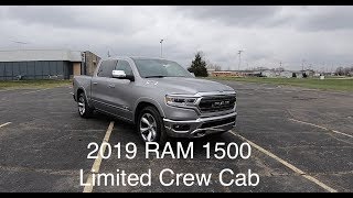 2019 RAM 1500 Limited Crew Cab 4X4In Depth ReviewWalk Around VideoTest Drive [upl. by Idnarb]