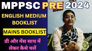 Mppsc Pre 2024🔥Mppsc Booklist📚Mppsc strategy🔥Mppsc mains💯Mppsc prelims 2024Mppsc Notification📚 [upl. by Adlay579]