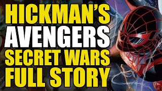 Jonathan Hickmans AvengersSecret Wars Full Story  Comics Explained [upl. by Llenna]