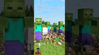 1000 Mobs vs Mutant Mobs  Minecraft Animation [upl. by Alurd]