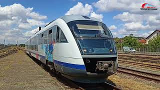 Sageata Albastra Automotor Simens Desiro in Gara Oradea cu un Mecanic de Milioane  09 August 2024 [upl. by Leaper]