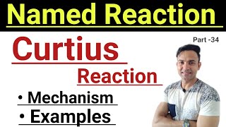 Curtius Reaction Curtius Reaction mechanism Curtius Reaction examples [upl. by Jobyna]