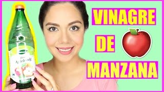 USOS DEL VINAGRE DE MANZANA  ACNÉ BAJAR DE PESO CABELLO QUEMADURAS  MARIEBELLECOSMETICS [upl. by Enileoj]