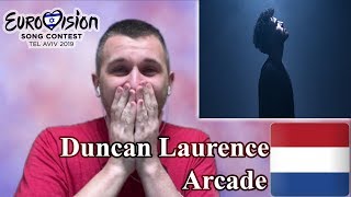 Duncan Laurence  Arcade  The Netherlands Eurovision 2019 REACTION VIDEO [upl. by Atinihs5]