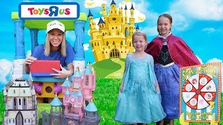 Playing With Princesses at Toys R Us  MAGICLIPS amp Glitter Gliders [upl. by Bathulda911]