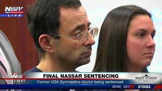 FULL NASSAR SENTENCING Former USA Gymnastics Doctor Larry Nassar Sentenced FNN [upl. by Towill]