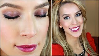 Romantic Date Makeup Tutorial ♡  LeighAnnSays [upl. by Poyssick]