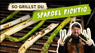 Spargel Grillen auf dem Gasgrill  Komplett anders als du denkst  BBQ Madness [upl. by Dane]