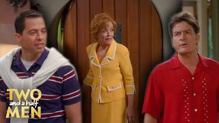 Supercut The Funniest Moments of Season 7  Two and a Half Men [upl. by Jeconiah]