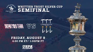 2024 Whittier Trust Silver Cup Semifinal  90210Bentley Estates vs Carbenella Polo [upl. by Lihka]