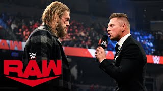 Edge and The Miz agree to square off at WWE Day 1 Dec 6 2021 [upl. by Tinaret492]