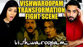 VISHWAROOPAM  TRANSFORMATION FIGHT SCENE  REACTION [upl. by Calvinna]