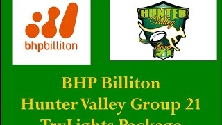 BHP Billiton Group 21 2017 Reserve Grade Round 4 Muswellbrook v Denman Trylights Package [upl. by Llessur]