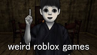 Exploring The Strangest Roblox Games [upl. by Aisereht760]