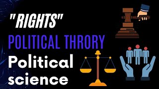 Rights  Political theoryImportant questions Class 11 Political science [upl. by Elleinnod331]