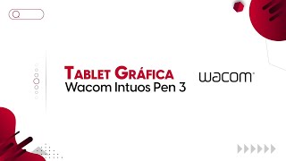 Tablet Gráfica Intuos Pen  Wacom [upl. by Wolfe753]