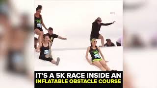 5K inflatable obstacle course coming to Tampa on March 30  Taste and See Tampa Bay [upl. by Harold409]