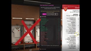 Arsenal kits not showing [upl. by Quick730]