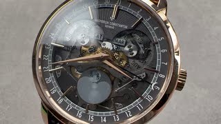 Vacheron Constantin Traditionnelle Complete Calendar Openface 4020T000RB654 Vacheron Review [upl. by Evangelin290]