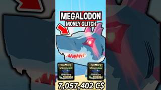 MAKE MILLIONS With MEGALODON MONEY GLITCH in Roblox Fisch [upl. by Rhianna]