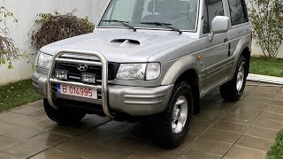 Hyundai Galloper 25 tci automatic very rare Cold start [upl. by Elleral]