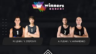 Winners Beach Volleyball Men M Lehin  Y Stepovyi  A Fudar  V Avramenko 17112024 [upl. by Ehcadroj]