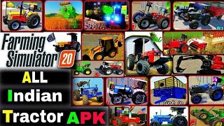 Fs 20 All Indian Tractor Mod  Farming Simulator 20 Nishu bhai ka John Deere Fs 20 Mod Tochan King [upl. by Minor]