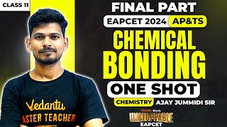 Chemical bonding Class 11  Final Part  EAPCET Chemistry  Pakka 3540 In EAPCET 2024 [upl. by Ellehcin]