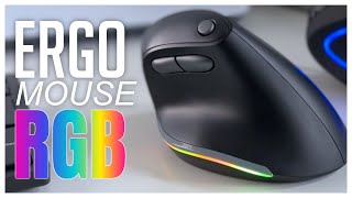 Trust Bayo  Ergonomic RGB mouse review [upl. by Pufahl]