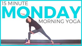 Monday 7 day yoga challenge Morning Vinyasa Yoga Routine  Sarah Beth Yoga [upl. by Ahtelra]