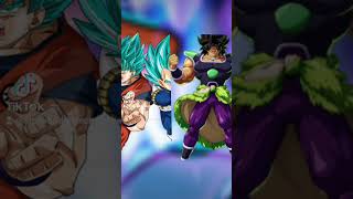 goku and vegeta vs broly [upl. by Ybba]