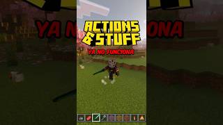 COMO INSTALAR ACTIONS AND STUFF MINECRAFT BEDROCK  TUTORIAL [upl. by Nallaf]