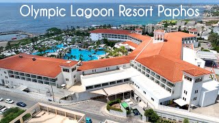 Olympic Lagoon Resort Paphos  Cinematic Drone Video [upl. by Neemsaj212]