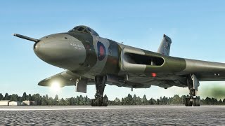 The Avro Vulcan XH558 Howl in Microsoft Flight Simulator [upl. by Bigod443]